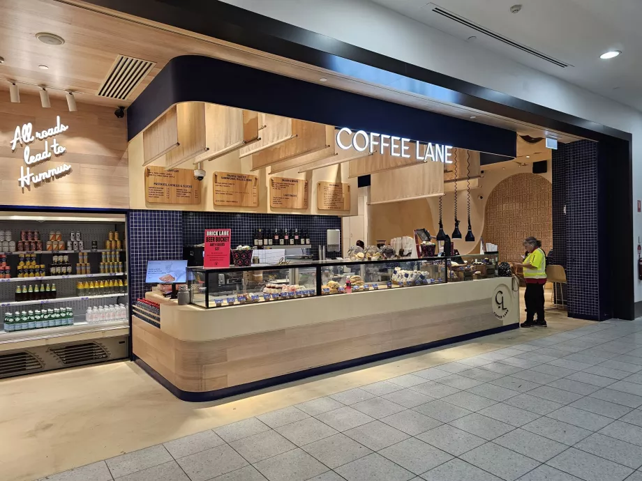 Kafé, offentlig område, Terminal 2