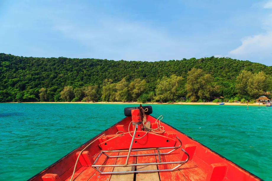 Båter på Koh Rong