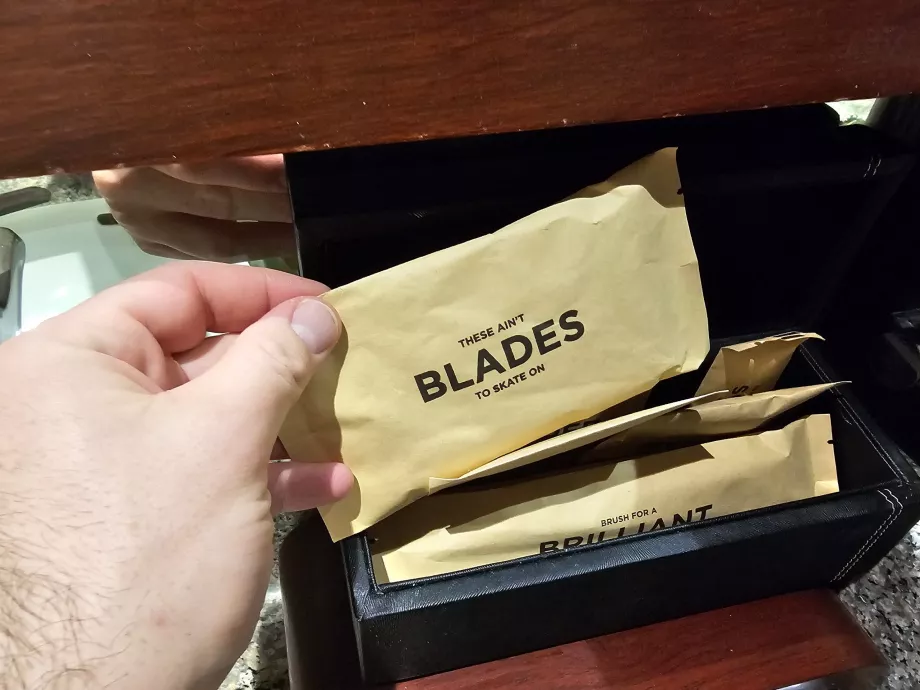 Utstyrssett på badet